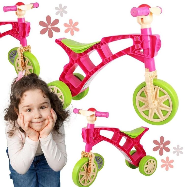 TechnoK, rowerek biegowy, trójkołowy