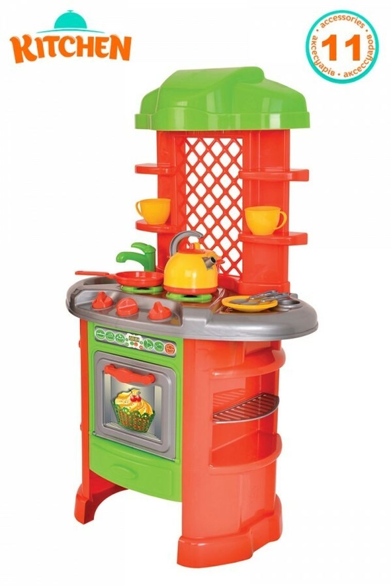 TechnoK, stolik kuchenny z akcesoriami