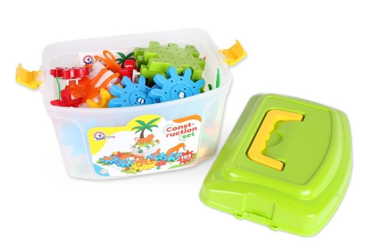 TechnoK, zestaw konstrukcyjny, 103 elementów