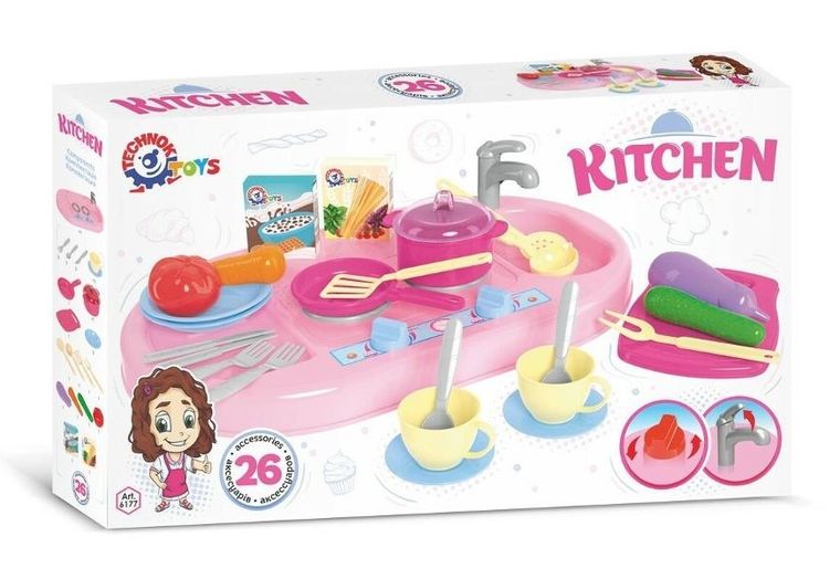 TechnoK, zestaw kuchenny, 14 elementów