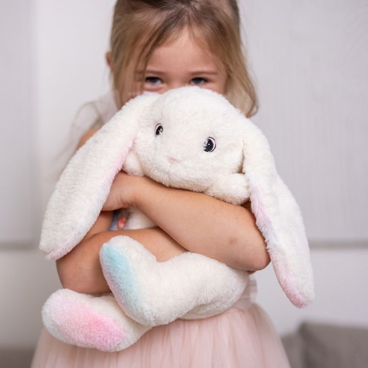 Teddykompaniet, Cindi, królik, maskotka, kremowy, 23 cm