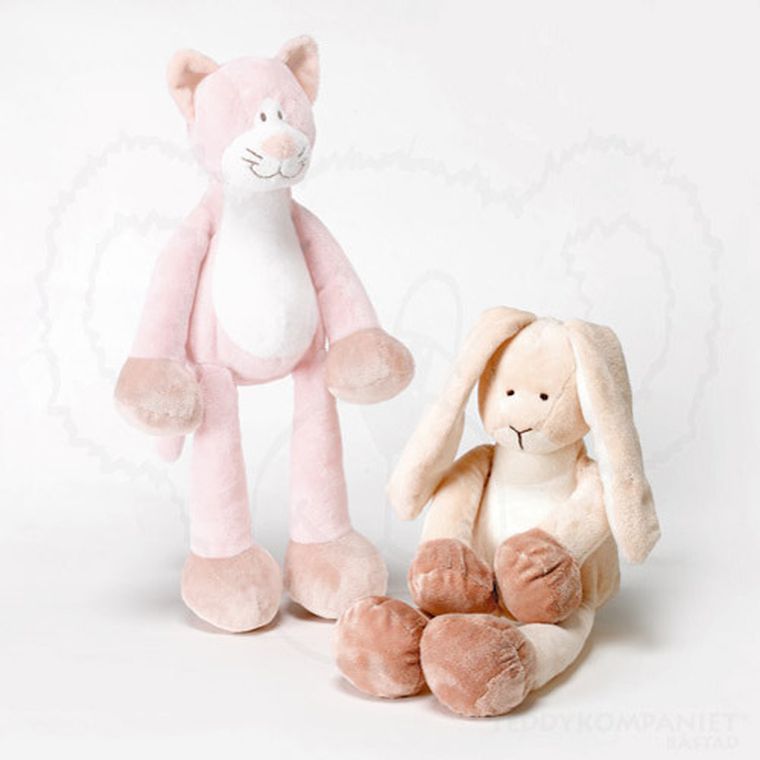 Teddykompaniet, Diinglisar, zając, maskotka, beżowy, 34 cm