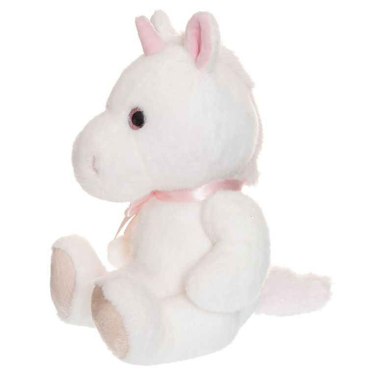 Teddykompaniet, Elsie, jednorożec, maskotka, kremowy, 20 cm