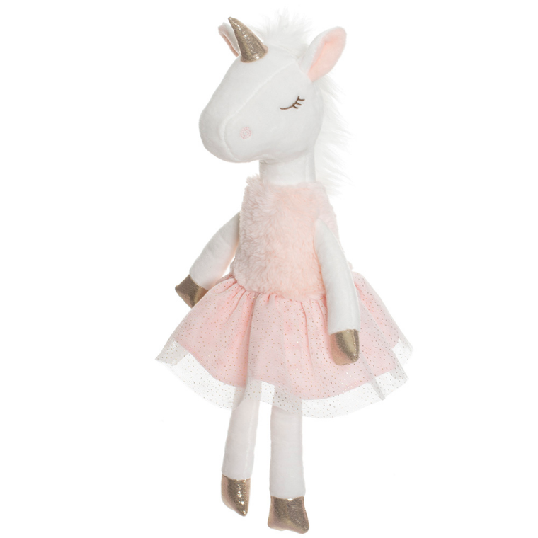 Teddykompaniet, Kate, jednorożec baletnica, maskotka, różowa, 40 cm