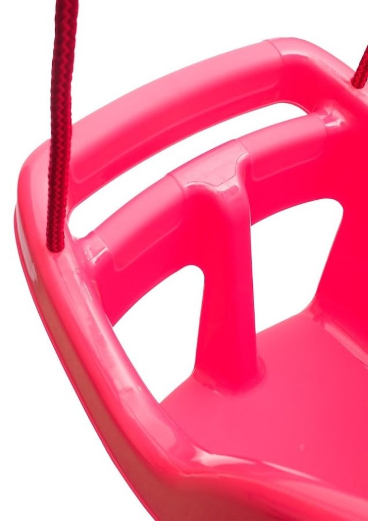 Tega, huśtawka kubełkowa, czerwona