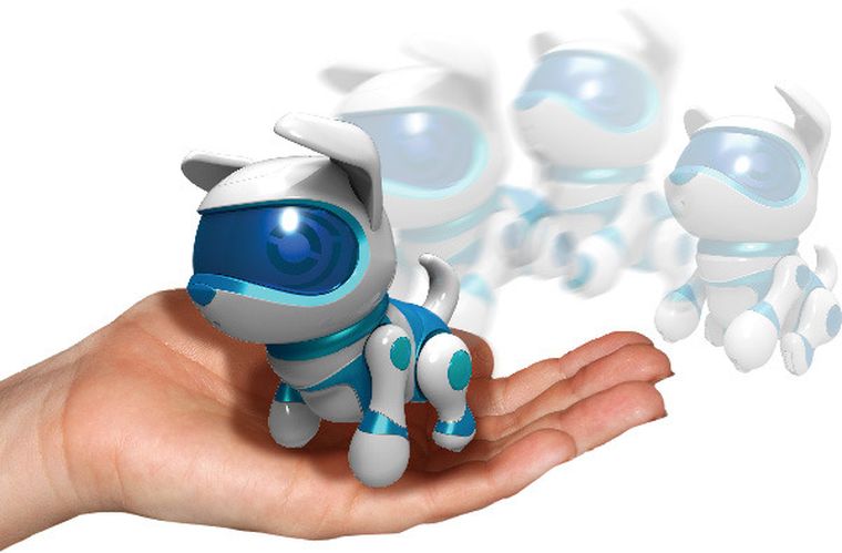 Cobi, Teksta, Skaczący Robopiesek, zabawka interaktywna