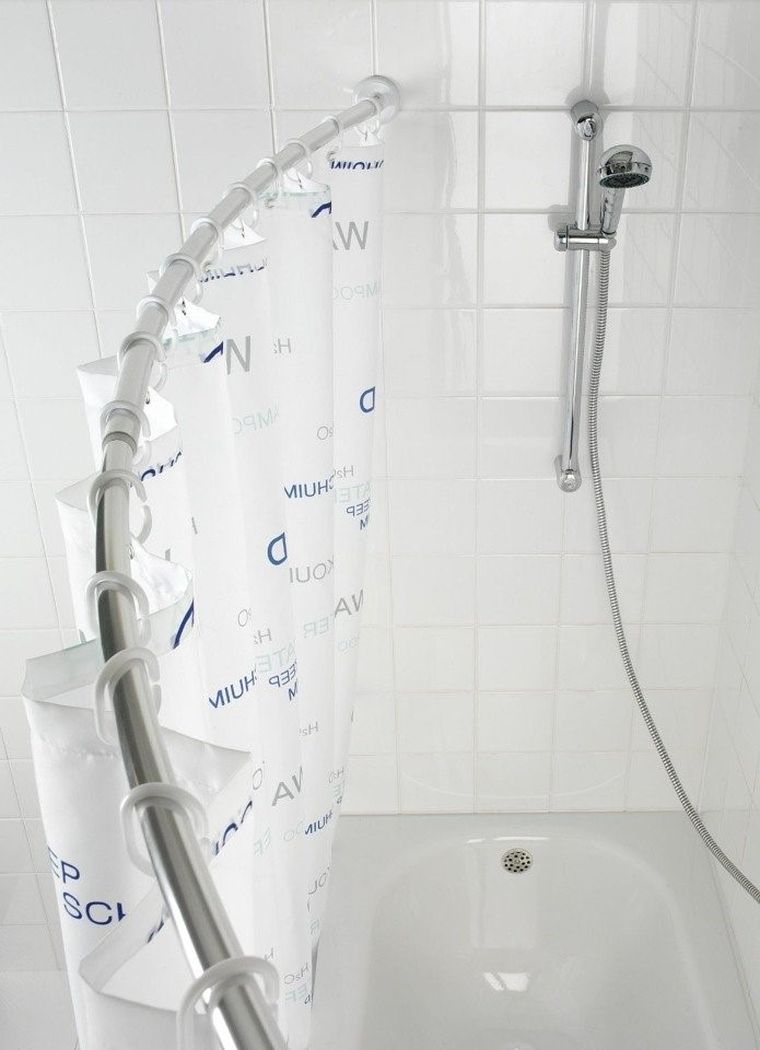 Teleskopowy drążek do zasłony prysznicowej, ø 2, 5 cm, 110-200 cm