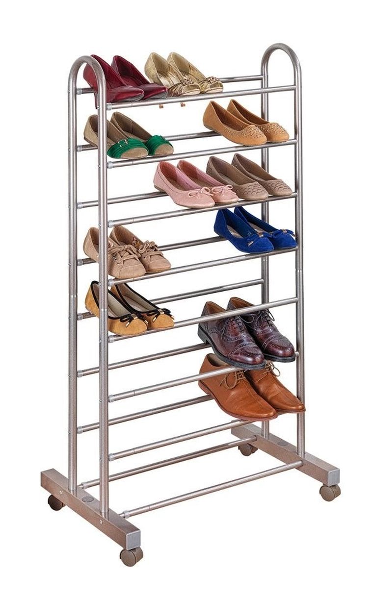 Teleskopowy regał na buty, Giant, mobilny