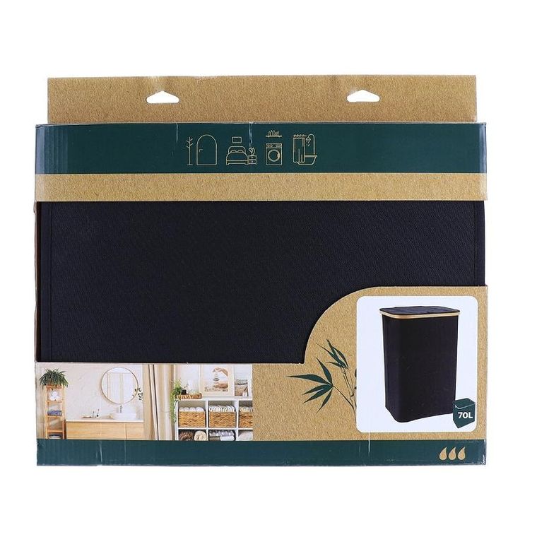 Tendance, kosz na pranie tekstylny, form, zamykany, 7 l