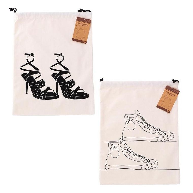 Tendance, organizer podróżny na obuwie, 42-32 cm, ze ściągaczem