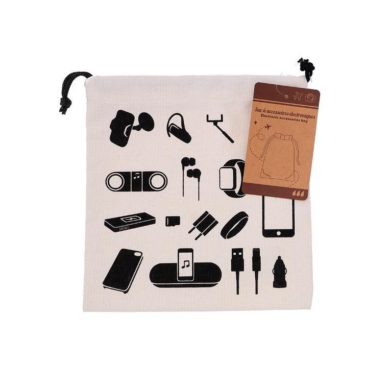 Tendance, worek podróżny na akcesoria elektroniczne, 21-19.5 cm