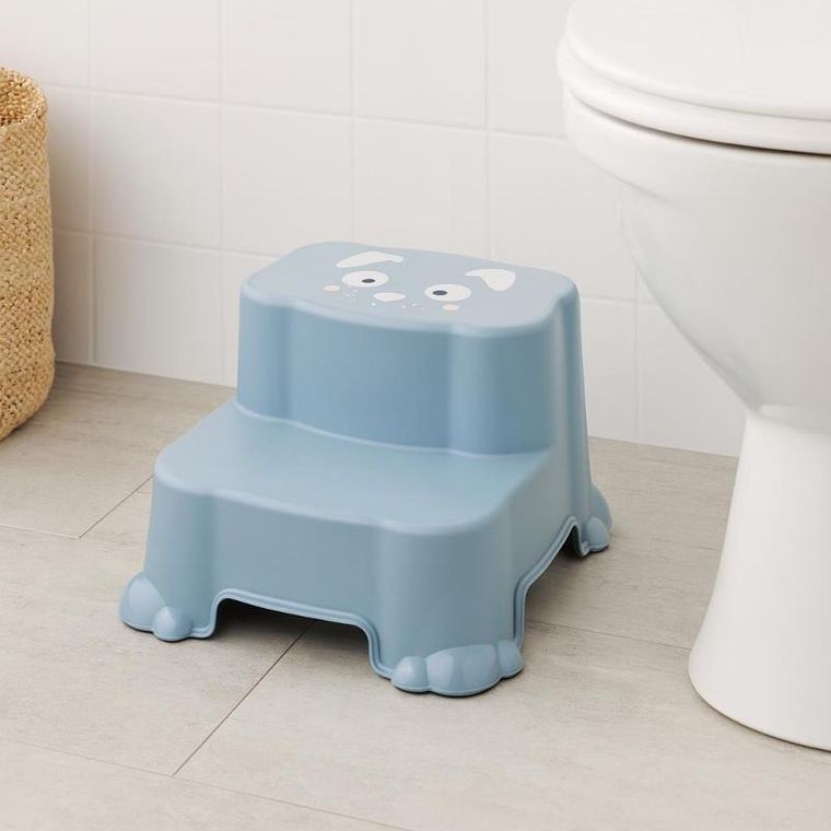 Tender Toys, Lyfta, podest dziecięcy do łazienki, niebieski, 22 cm