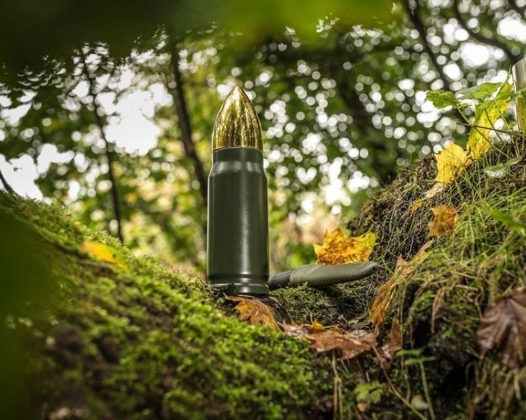 Termos, pocisk artyleryjski, army green