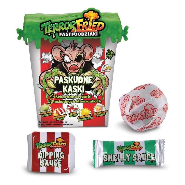 Terror Fried, Fastfoodziaki, Paskudne Kąski, szkaradne figurki, 2 szt.