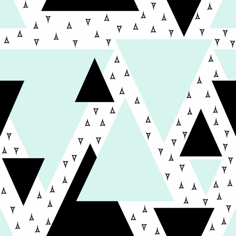 Texpol, Trójkąty miętowe, pieluszka bambusowa, 75-75 cm, 170g