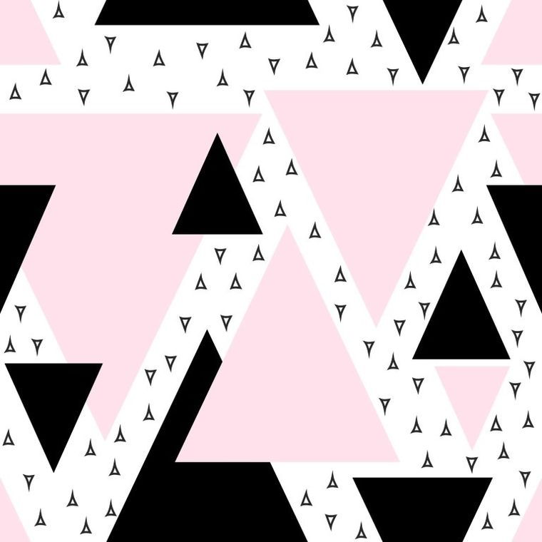 Texpol, Trójkąty różowe, pieluszka bambusowa, 120-120 cm, 170g