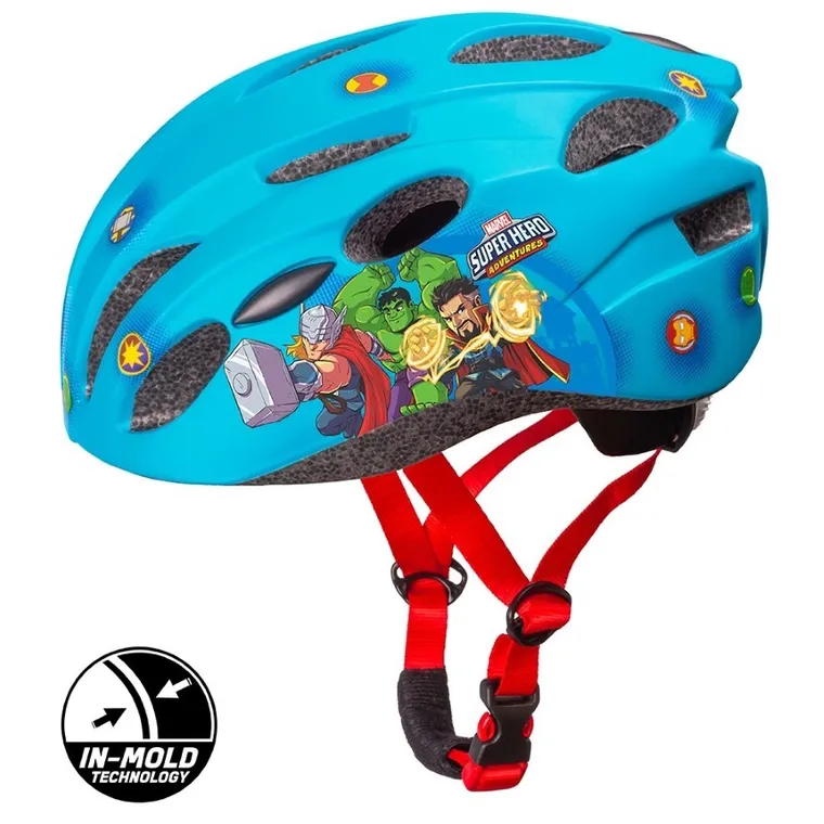 The Avengers, kask ochronny, in-mold, boys, rozmiar 52-56 cm