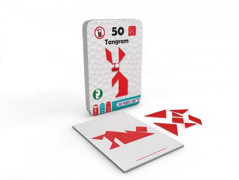 The Purple Cow, 50 Tangram, podróżne łamigłówki