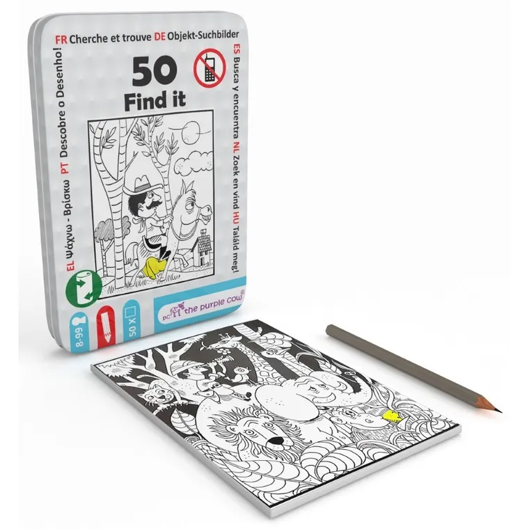 The Purple Cow, 50 Znajdź to! podróżne łamigłówki