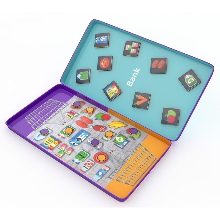 The Purple Cow, Lotto zakupy, gra magnetyczna