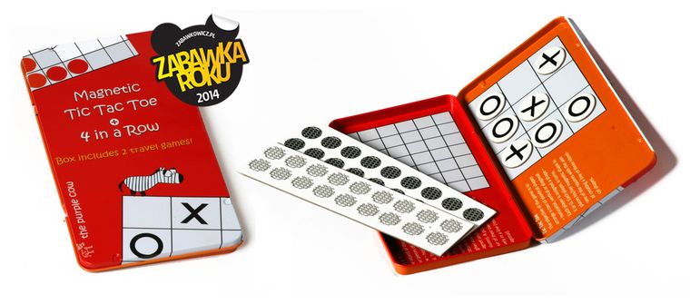 The purple cow, Magnetyczna gra Kółko i krzyżyk
