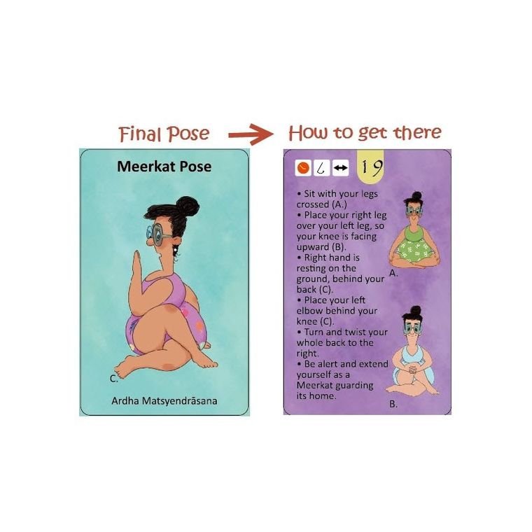 The Purple Cow, Skupienie i Koncentracja, karty Doda Yoga, wersja angielska