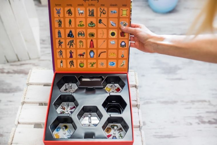 The Purple Cow, Spin Story, gra edukacyjna