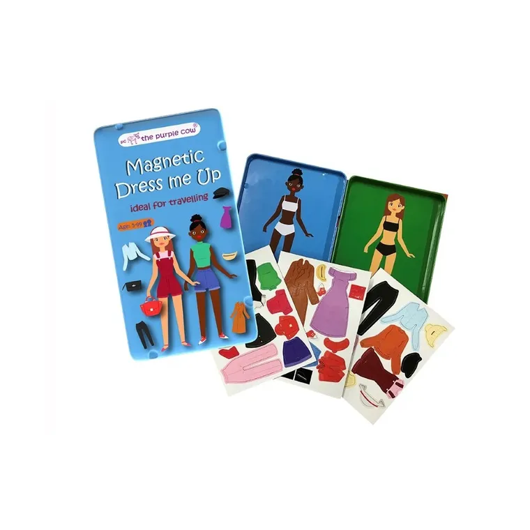 The Purple Cow, ubieranki, podróżna gra magnetyczna