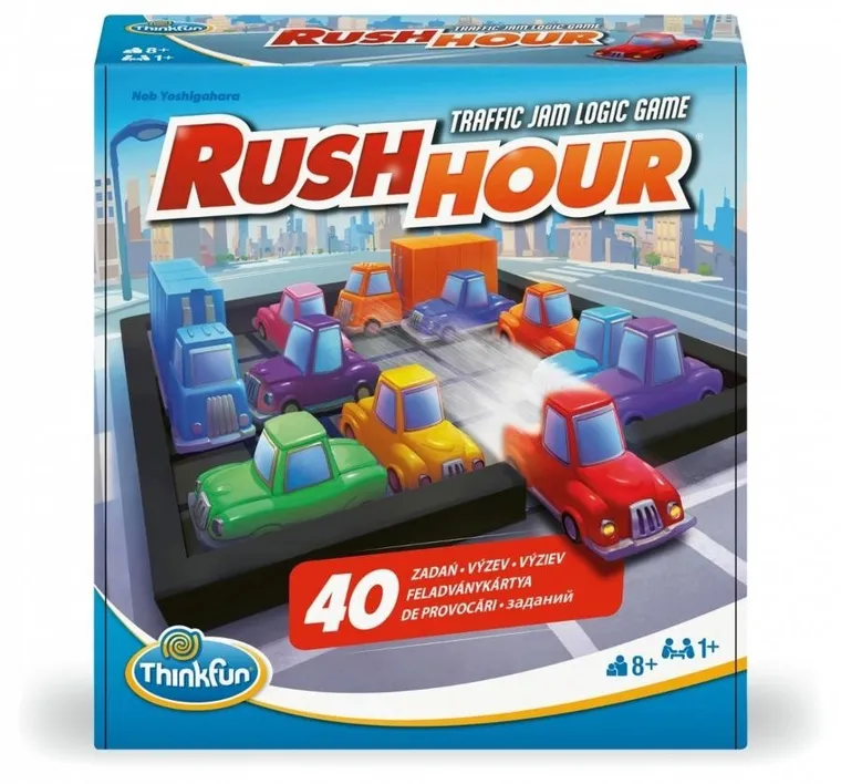 ThinkFun, Rush Hour, Auta na parkingu, łamigłówka