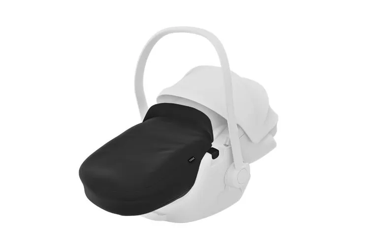 Thule, Maple, pokrowiec na nóżki do fotelika samochodowego dla niemowląt, Black