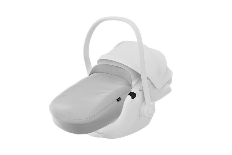 Thule, Maple, pokrowiec na nóżki do fotelika samochodowego dla niemowląt, Light Grey