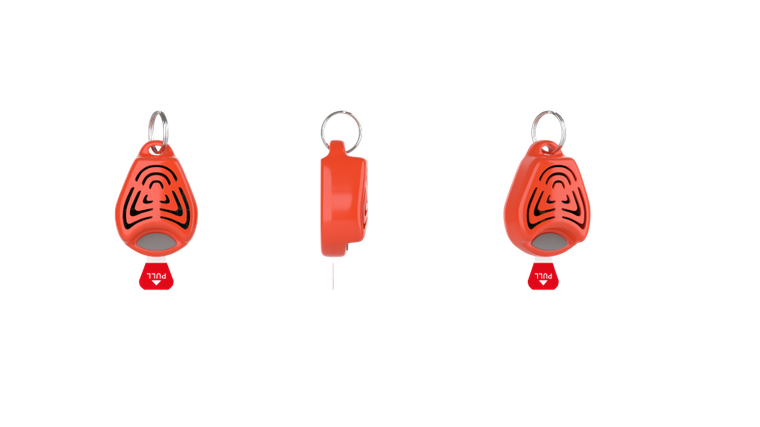 Tickless, Kid, ultradźwiękowa ochrona przed kleszczami, Orange