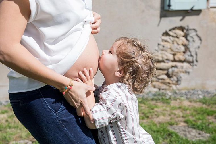 Tiny Love Creations, odcisk brzucha ciążowego z gipsu