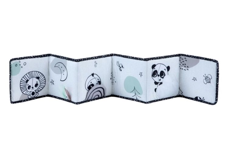 Tiny Love, Décor, książeczka interaktywna, dwustronna, czarno-biała