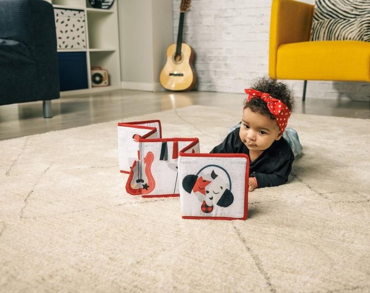 Tiny Love, Tiny Rockers, dwustronna książeczka interaktywna