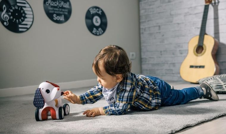 Tiny Love, Tiny Rockers, Pies Charlie, interaktywna zabawka