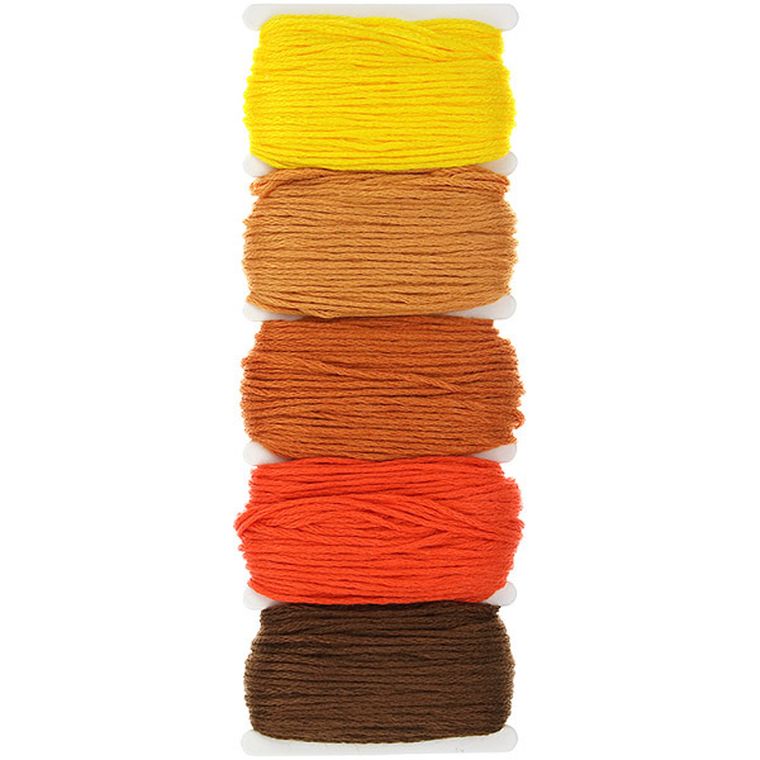 Titanum, Craft-Fun, mulina dekoracyjna, brązowa. 5-10 m