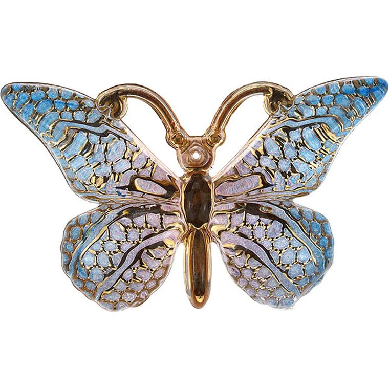 Titanum, Craft-fun Series, dekoracje plastikowe, motylki, niebiesko-złote