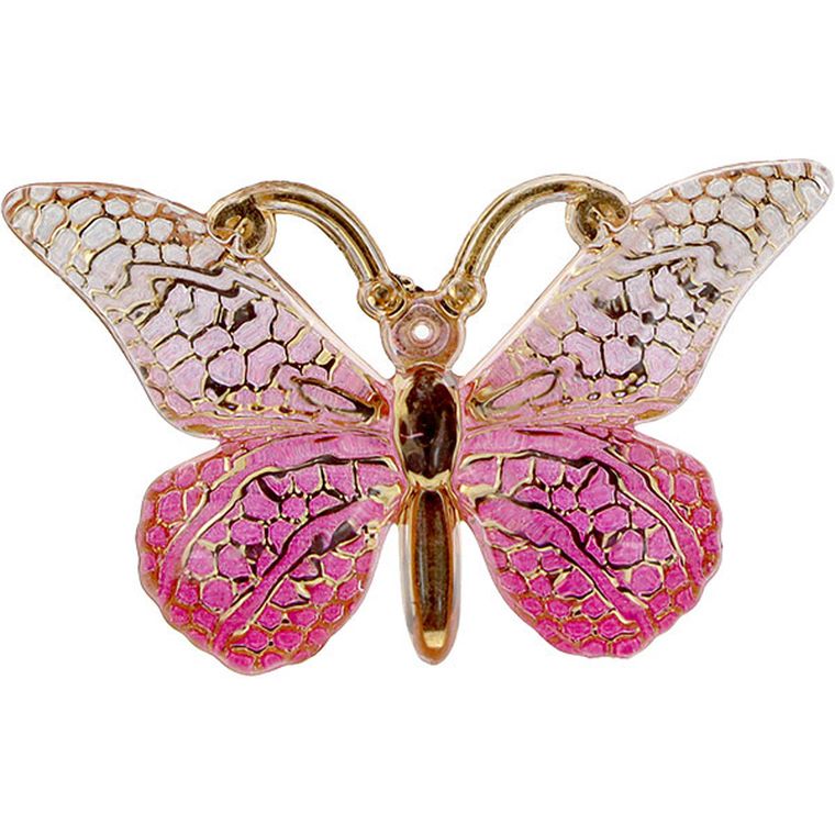Titanum, Craft-fun Series, dekoracje plastikowe, motylki, różowo-złote