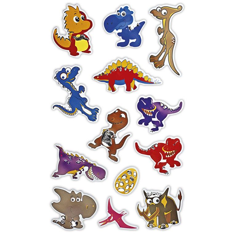 Titanum, Craft-fun Series, naklejki, diozaury, 13 szt.