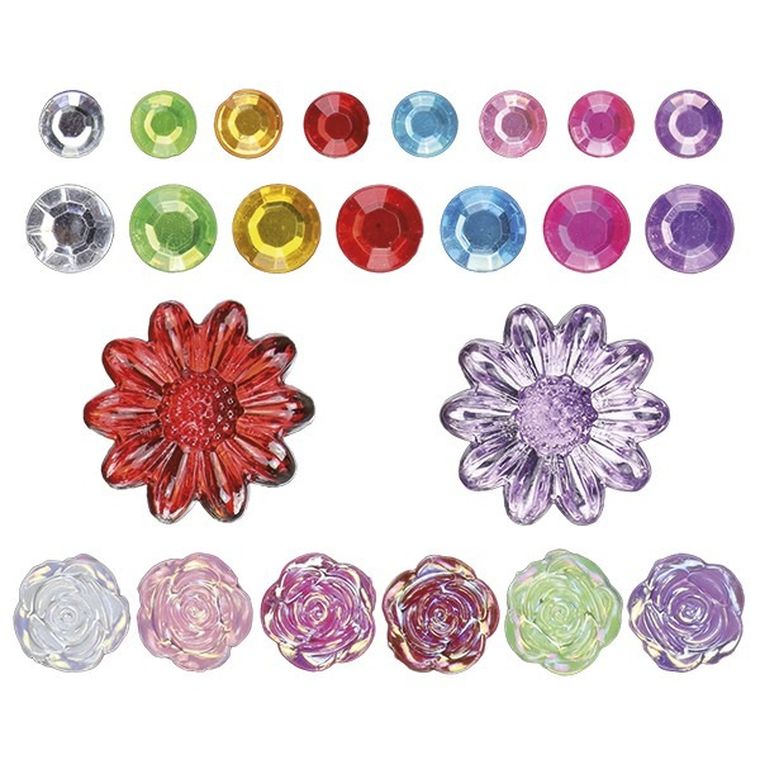 Titanum, kryształki samoprzylepne, 90 szt.