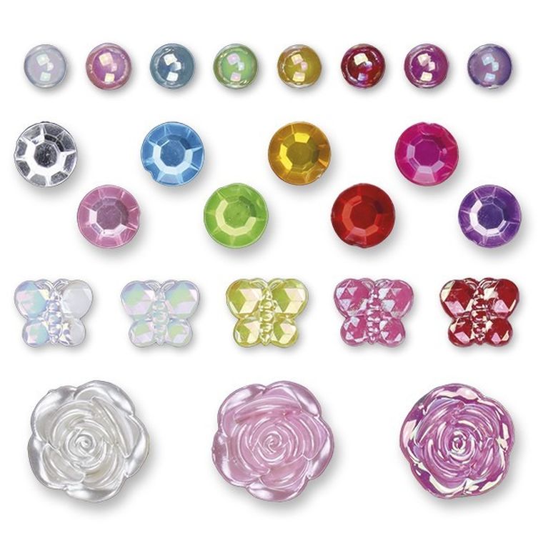 Titanum, kryształki samoprzylepne, 99 szt.