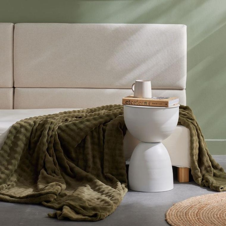 Today, koc z tłoczonym wzorem, 130-180 cm, Doucelin