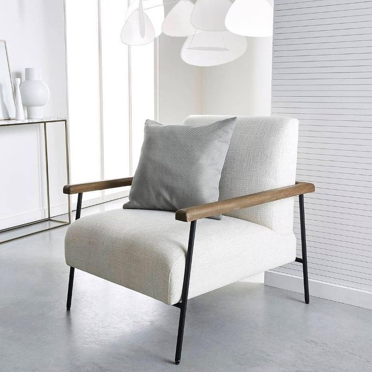 Today, poduszka dekoracyjna, Ele, efekt batystu, 45-45 cm