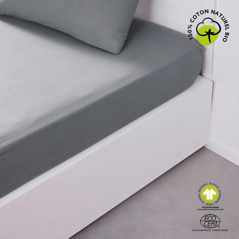 Today, prześcieradło z gumką Plain, bawełniane, 140-200 cm