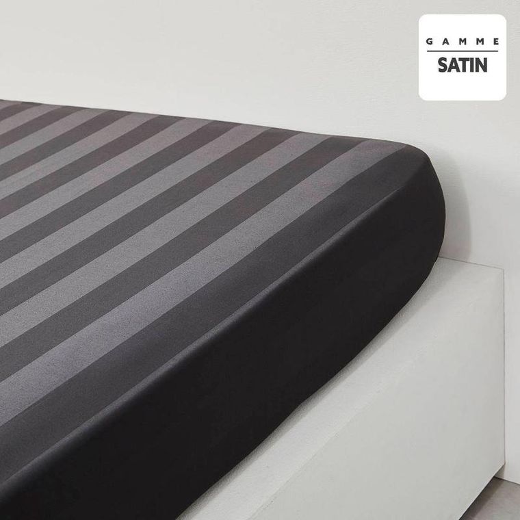 Today, prześcieradło z gumką Satin, perkal, 160-200 cm