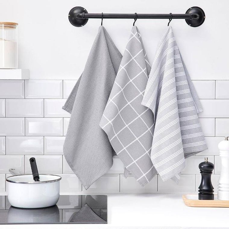 Today, ściereczki kuchenne bawełniane, Uni, 3 szt., 50-70 cm