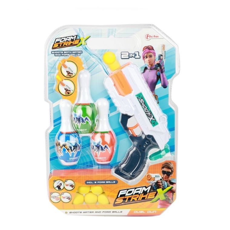 Toi-Toys, Foam Strikex, pistolet na wodę, 3 piłki