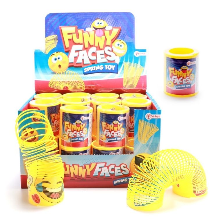 Toi-Toys, magiczna sprężyna z emotikonami, 1 szt.