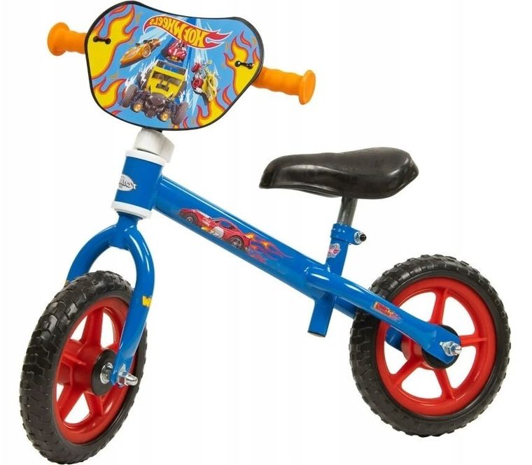 Toimsa, Hot Wheels, rowerek biegowy, 10"